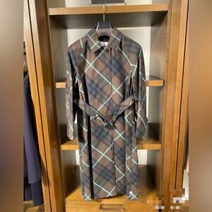 Burberry striped trench coat NWT US6